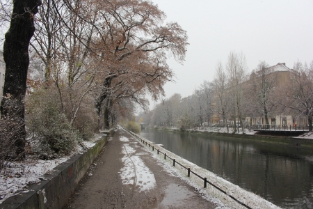 Winter 2012/2013: Erster Schnee in Berlin