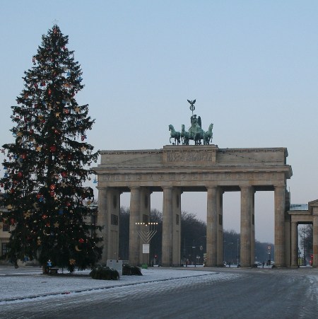 4. Advent in Berlin: Brandenburger Tor