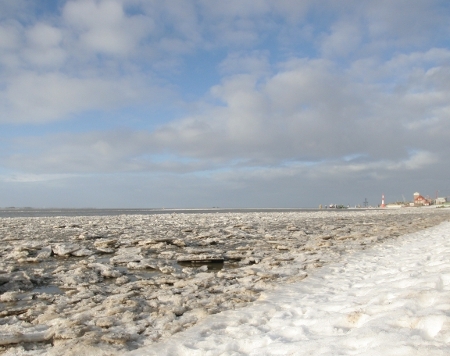 Winter 2011 an der Weser