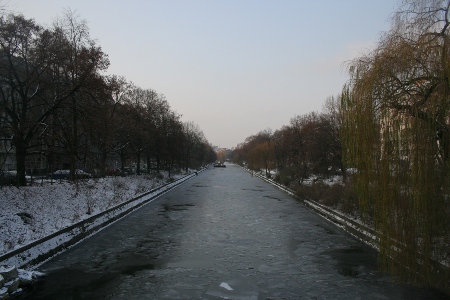 Winter 2009/2010 - Landwehrkanal in Berlin