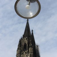 Kölner Dom mit Laterne