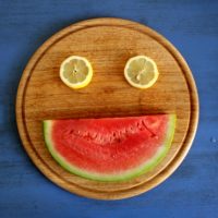 Das Melonen-Zitronen-Gesicht
