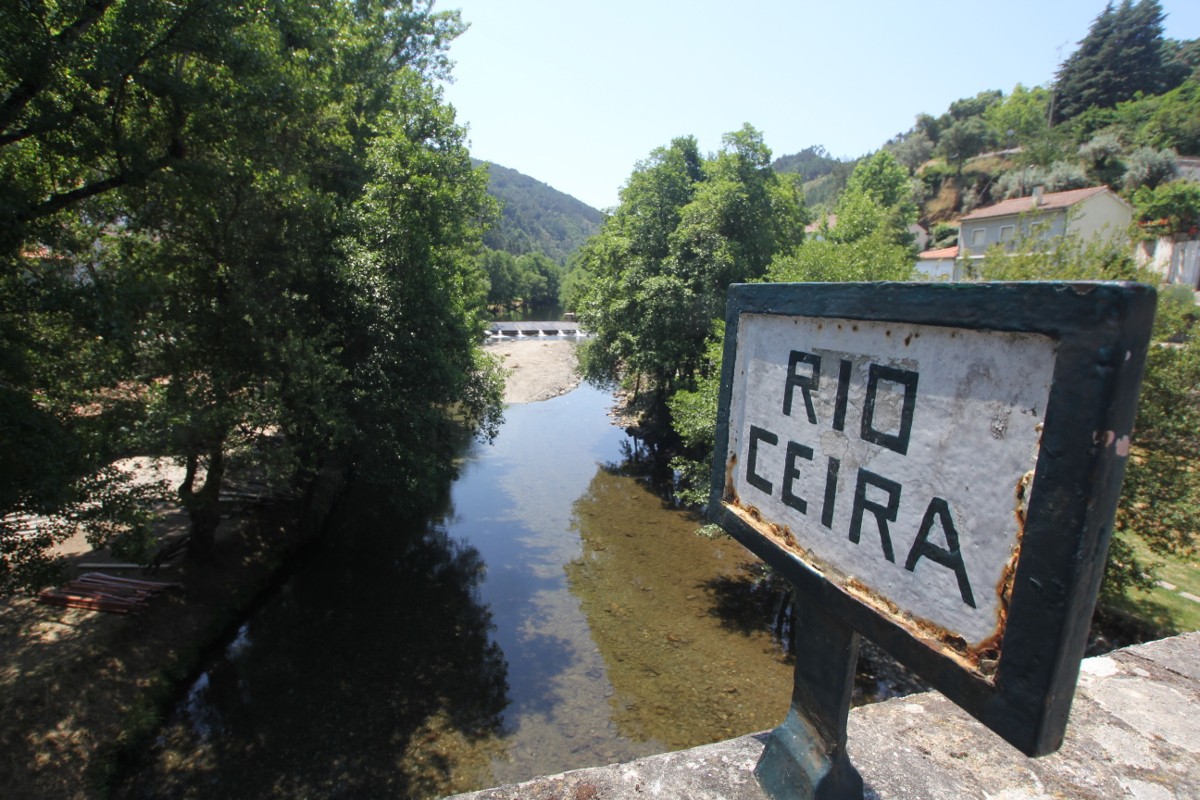 Rio Ceira in Góis