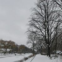 Winterspaziergang am Kanal